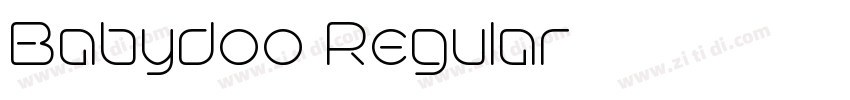 Babydoo Regular字体转换